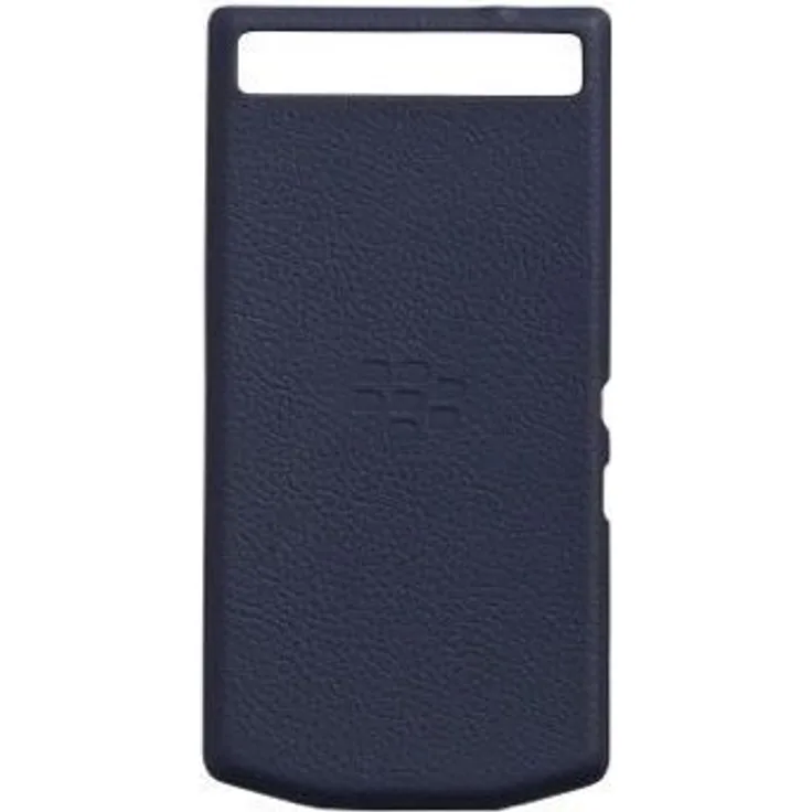 Blackberry 10269 PD Leder Batterie Door Tasche P`9982 blau