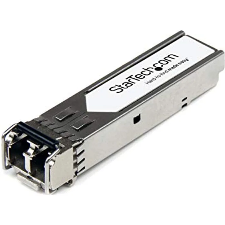 StarTech.com SFP-10GBASE-SR-ST Transceiver Modul (SFP+ Module, 10GBase-SR Cisco kompatibel, Glasfaser, 850nm, LC Multimode mit DDM)