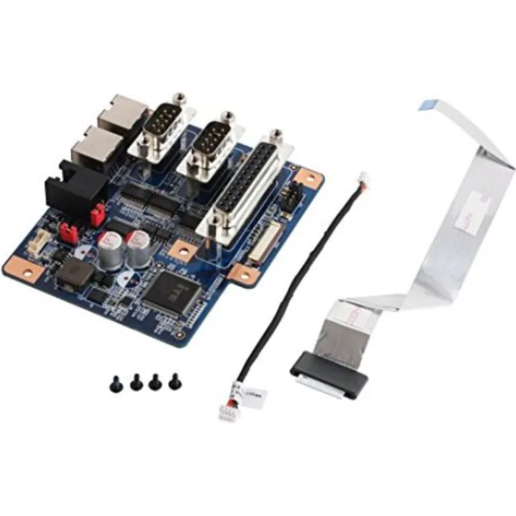 Shuttle COM-LPT-RJ11 Schnittstelle POS01 2 X seriel(Sub-D) 2 X Seriel(RJ45) 1 X Parallel 1 X DIO RJ11