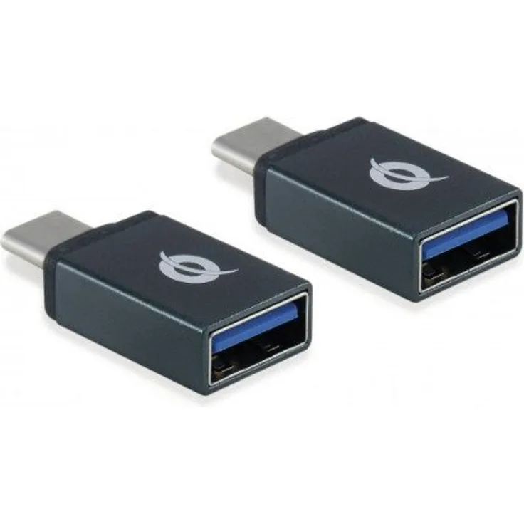 Conceptronic DONN03G OTG-Adapter für USB-C zu USB-A 2er Pack