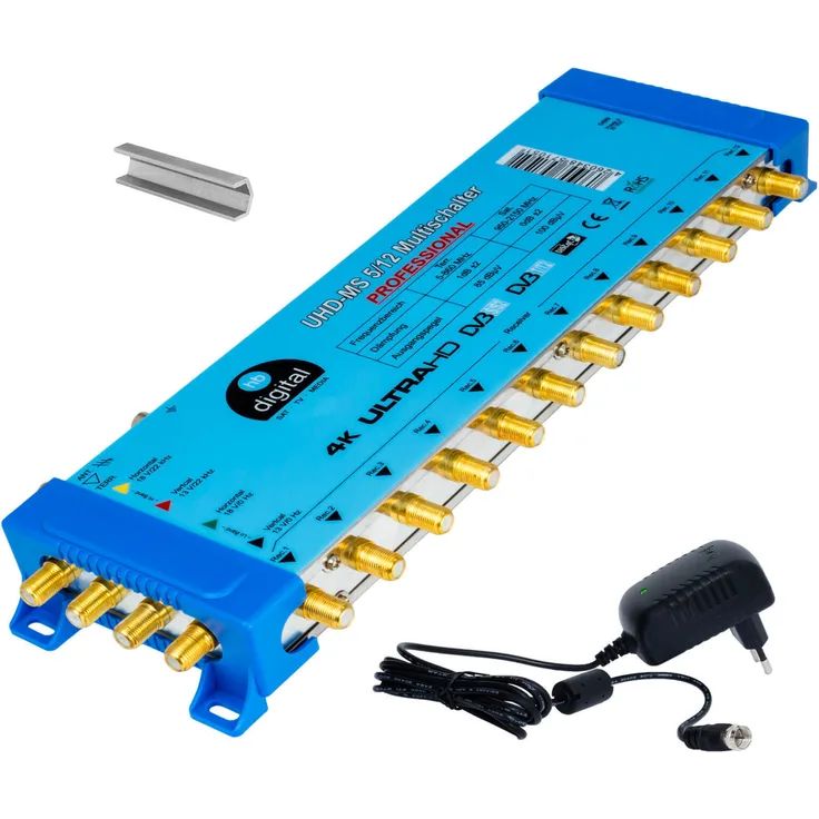 SET Multischalter 5/12 + F-Montageschlüssel