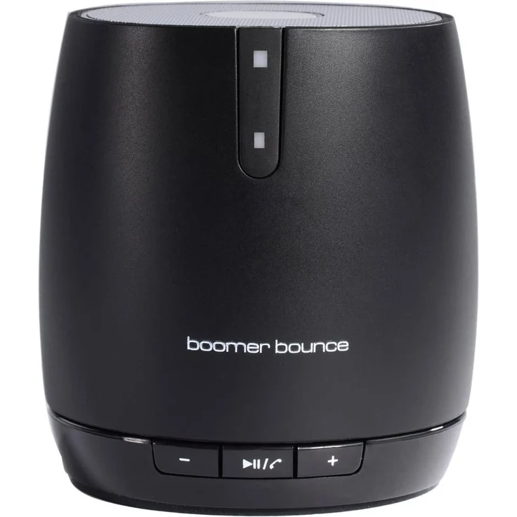 Ultron Boomer Bounce Mini Bluetooth-Lautsprecher mit Mikrofon, schwarz – Bild 2