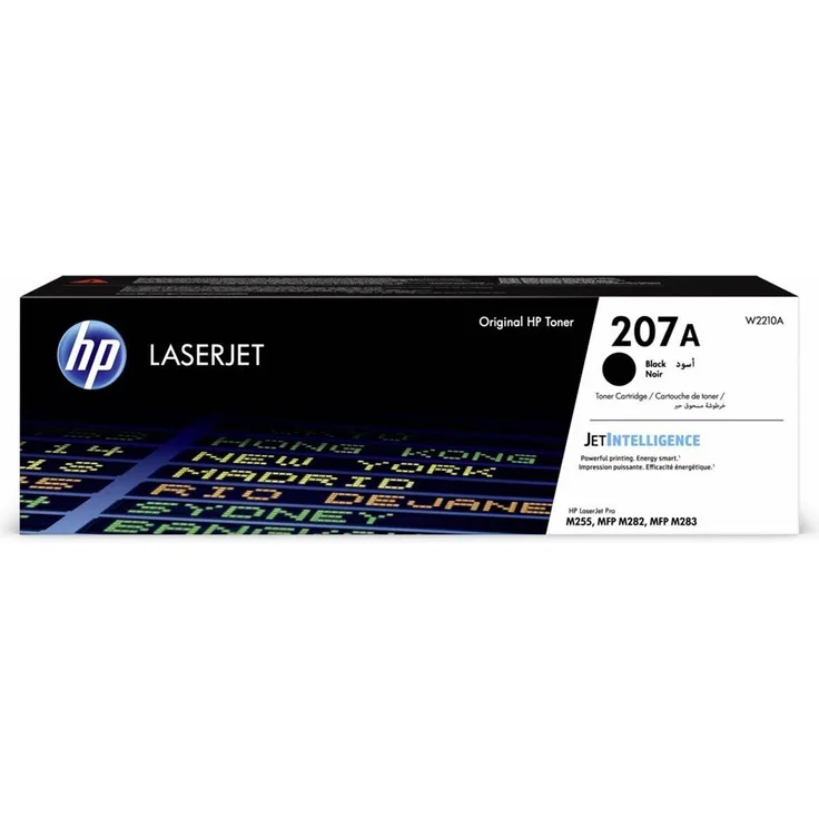 HP Inc HP 207A - Schwarz - Original - LaserJet - Tonerpatrone (W2210A) - für Color LaserJet Pro MFP M282nw, MFP M283fdn, MFP M283fdw (W2210A)