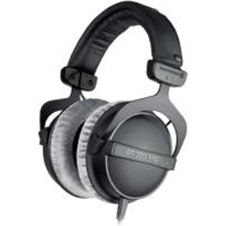 beyerdynamic DT 770 PRO 250 Ohm Over-Ear-Studiokopfhörer in schwarz. Geschlossene Bauweise, kabelgebunden für Studioanwendung ideal zum Abmischen im Studio – Bild 1