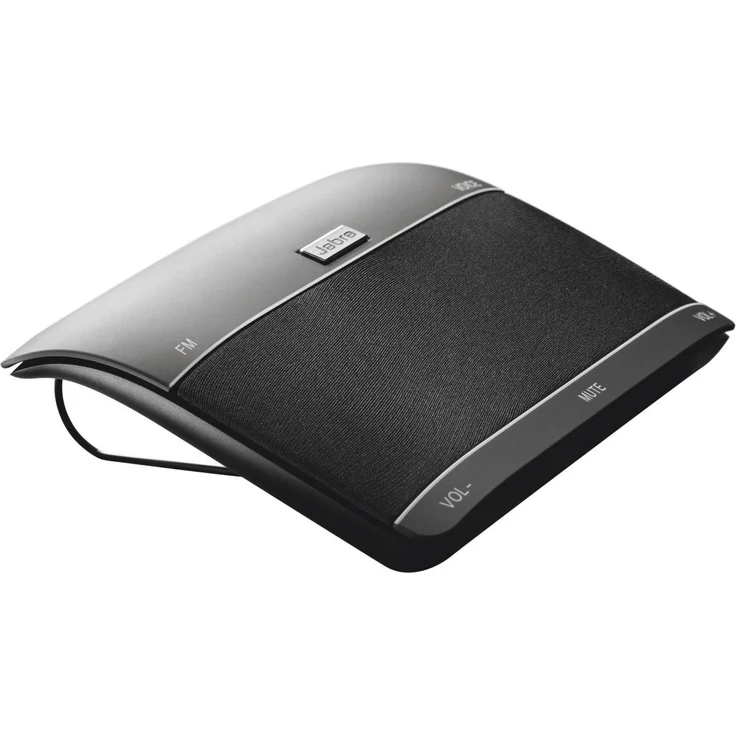 Jabra Freeway Bluetooth KFZ Freisprecheinrichtung (Deutsche Sprachsteuerung, Stereo-Sound, Doppelmikrofontechnologie, Geräuschunterdrückung, Audiostreaming, FM-Transmitter), schwarz – Bild 4