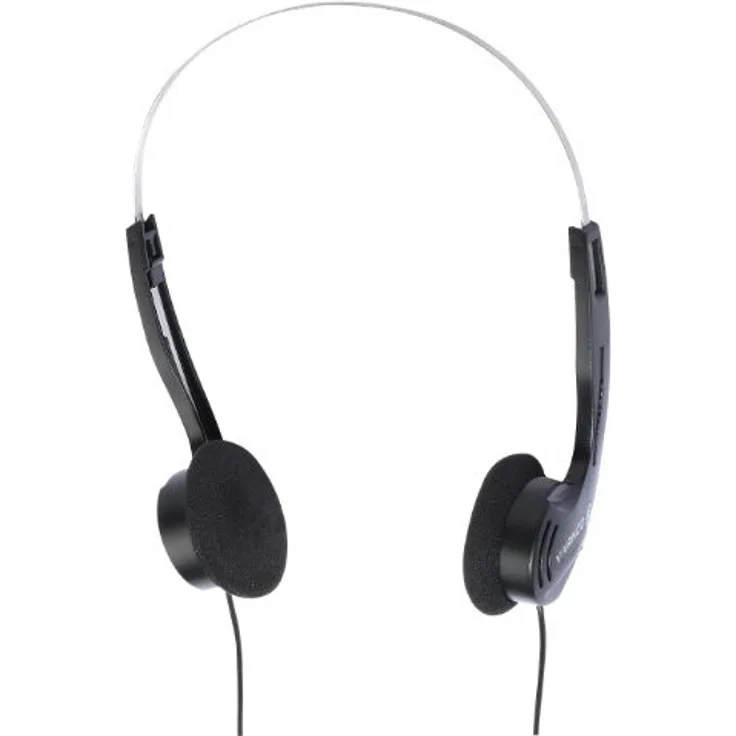 Vivanco SR 3030 Stereo Bügelkopfhörer (101dB, 3,5mm Klinkenstecker, 1,1m) schwarz