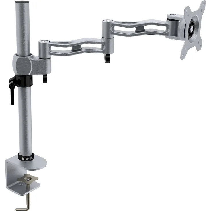 Duronic DM351X3SR Monitorhalterung / Tischhalterung / Monitorarme / Monitorständer für LCD/LED Computer Bildschirme / Fernsehgeräte mit Neig und Rotierfunktion
