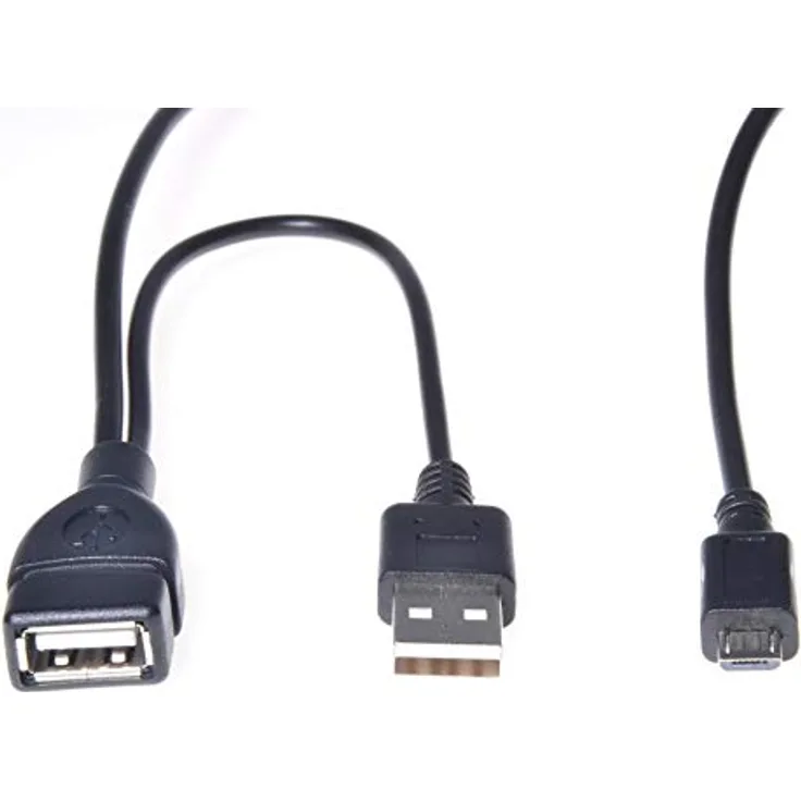 PremiumCord USB-Adapterkabel USB A-Buchse + USB A-Stecker - Micro USB-OTG-Stecker