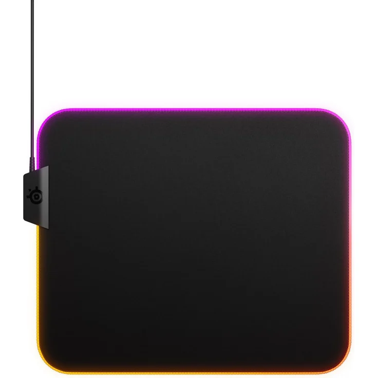 SteelSeries QcK Prism Cloth - Gaming Mouse Pad 2 Zonen RGB-Beleuchtung Mittelgroße – Bild 2