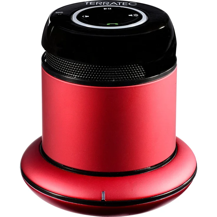 Ultron TerraTec Concert BT Mobile Bluetooth Lautsprecher rot – Bild 2