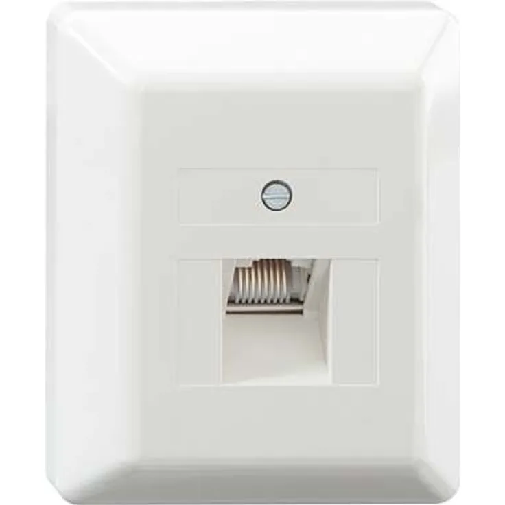 RUTENBECK Cat.6-Anschlussdose UAE-Cat.6A iso8UAprw