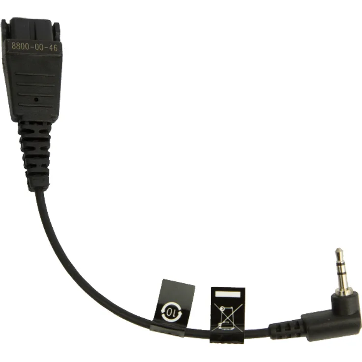 Jabra GN1210 QD 2.5mm jack Schwarz (8800-00-46)