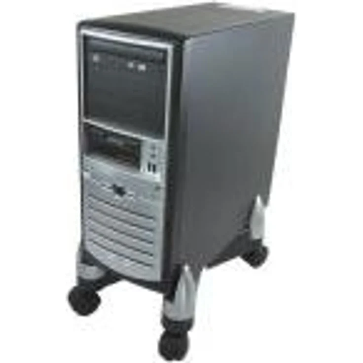 Fellowes Office Suites CPU X Stand - Turmständer für Systemgehäuse - Schwarz, Silber (8039001) – Bild 1