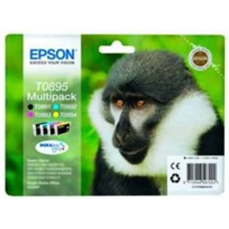 Epson Multipack 4 Farben T0895, DURABrite Ultra Ink (C13T08954010)