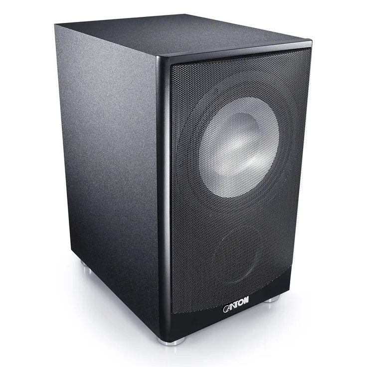 Canton AS 85.3 SC Leistungsstarke Aktiv-Subwoofer (200-280W) schwarz