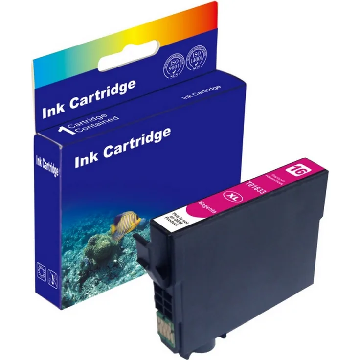 D&C Tintenpatronen ersetzt Epson T1633 Magenta