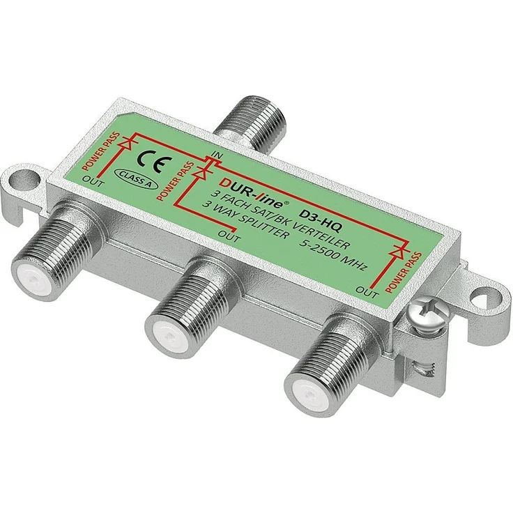 DUR-line 3-fach Verteiler HQ Unicable tauglich – Bild 1