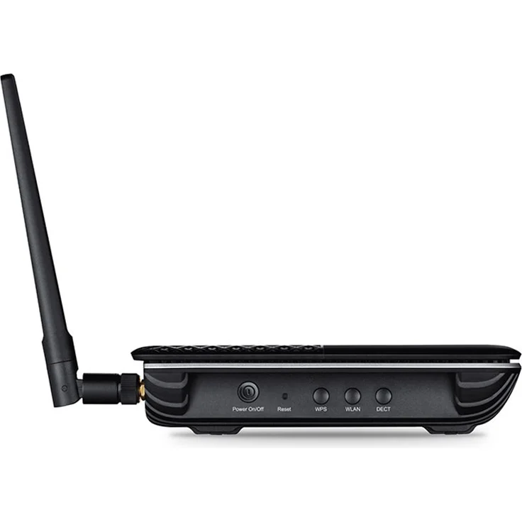 TP-Link Archer VR600v AC1600 WLAN Telefonie VDSL DSL Modem Router (1300 Mbit-s 5GHz, 300 Mbit-s 2,4GHz, komp. mit Telekom-1&1-Vodafone-O2, DECT Basis und Mediaserver, nur für Deutschland)schwarz - Preisvergleich – Bild 3