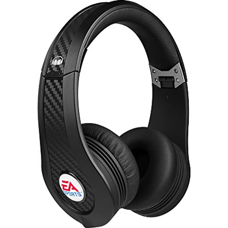 Monster MVP Carbon by EA Sports OnEar Gaming-Headset (PS3, Xbox 360, Wii, PC) schwarz – Bild 1