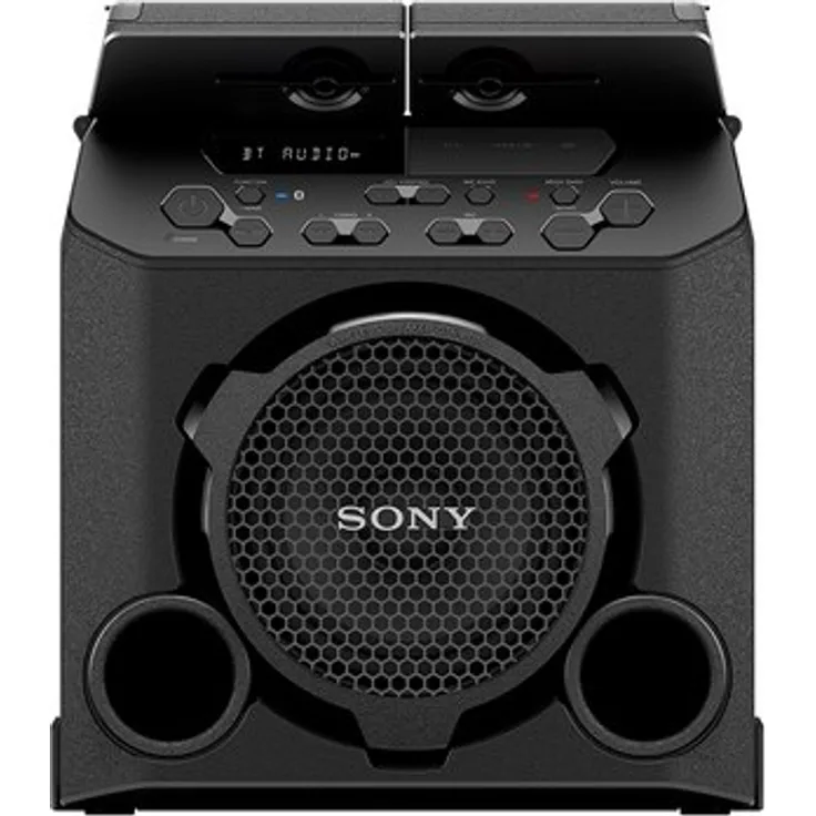Sony GTK-PG10 High Power Party Lautsprecher (One Box Hifi Music System, integrierter Akku) schwarz