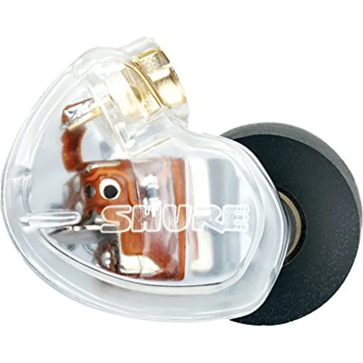 Shure SE535 Ersatz Ohrhörer, rechts, transparent