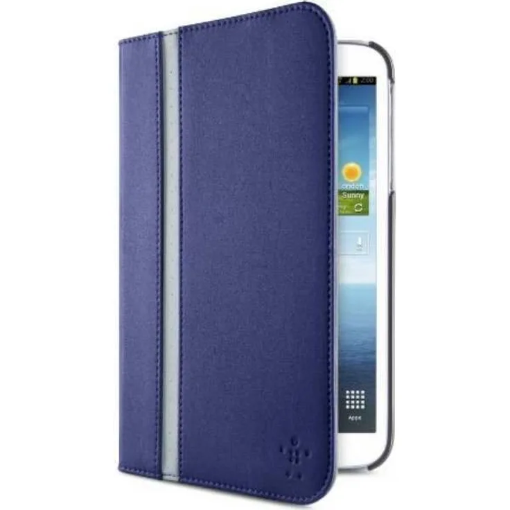 Belkin Streifen-Schutzhülle mit Stand für Galaxy TabPRO 8.4 lila (F7P234B2C01)