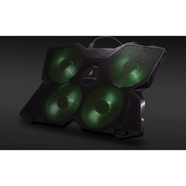 SureFire Bora Gaming Laptop Cooling Pad (12 - 17 Zoll) Lüfter bis 1200 U/min – Bild 3