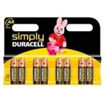 Duracell SIMPLY Batterie AA (MN1500-LR6) 8er