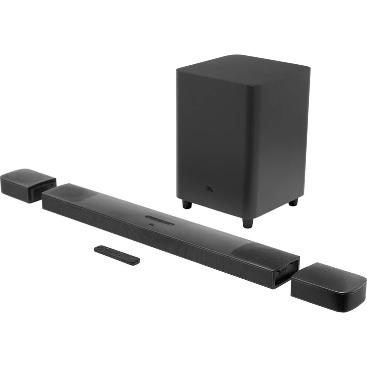 JBL Bar 9.1 Soundbar mit Subwoofer, Dolby Atmos, kabellos, geeignet für TV, schwarz - Preisvergleich – Bild 1