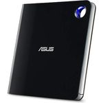 ASUS SBW-06D5H-U BDXL Extern Ultra Slim Blu-ray und MDisc Brenner (USB 3.1, USB-C, 2 Kabel) schwarz