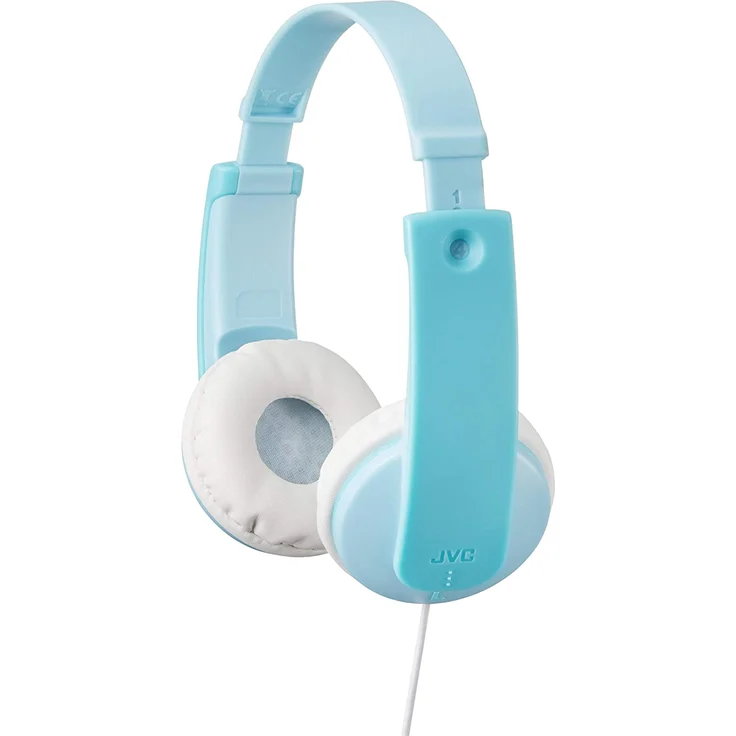 JVC HA-KD7-Z-E On-Ear-Kopfhörer, geeignet für Kinder, blau – Bild 1