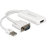 Delock VGA zu HDMI Adapter mit Audio