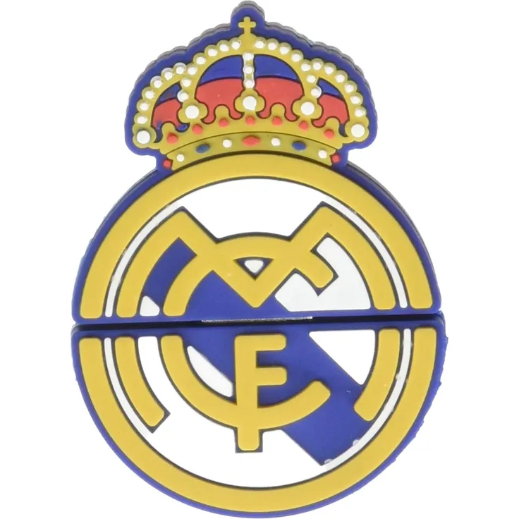 Real Madrid USB-11-RM Pendrive Rubber Wappen, 16 GB