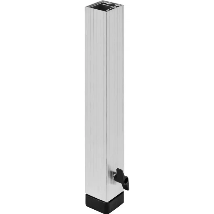 Bullstage Teleskopfuß vierkant 60x60mm - Höhe 60 bis 100 cm
