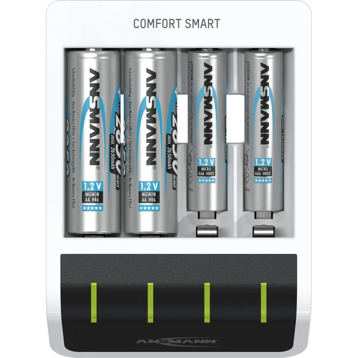 Ansmann Comfort Smart Rundzellen-Ladegerät NiMH Micro (AAA), Mignon (AA) – Bild 5