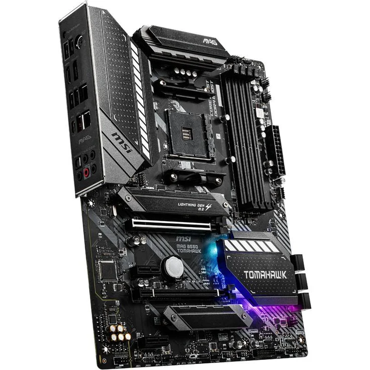 MSI MAG B550 Tomahawk - ATX, AMD B550, Sockel AM4, Dual-channel DDR4 (7C91-001R) – Bild 2