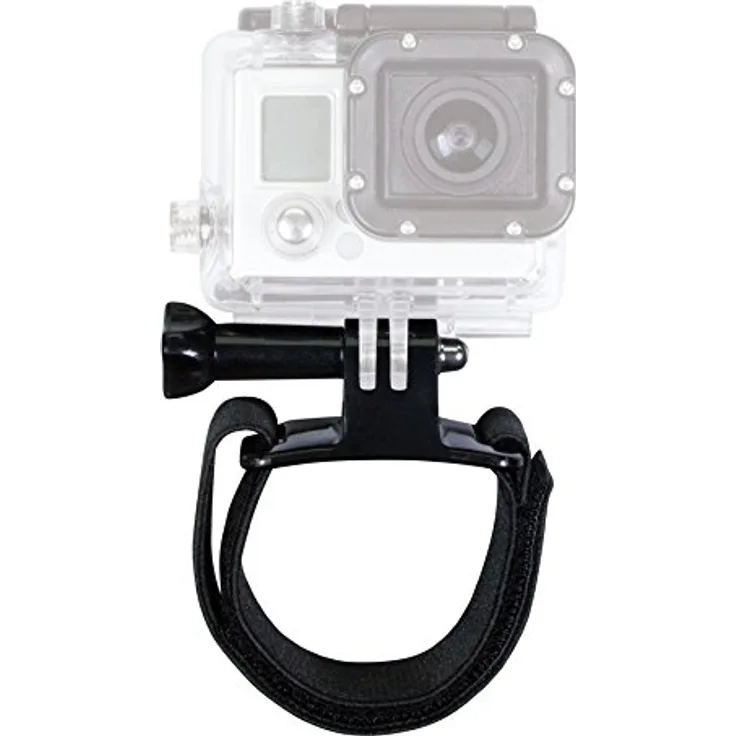 DÖRR Handgelenkband GP-03 mit Kameraaufnahme und Rändelschraube 1-4'' für GoPro Kameras