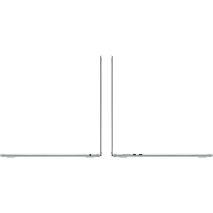 Apple MacBook Air (2023) 15,3 Zoll (2.880 x 1.864 Pixel) Retina, Apple M2 (8-Core CPU), 8GB RAM, 512GB SSD, Apple 10-Core GPU, Silber – Bild 4