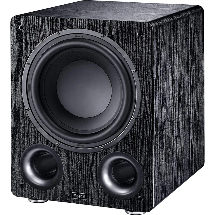 Magnat Alpha RS 12 Subwoofer, schwarz Aktiv-Subwoofer mit 300 mm großer Membran und bis zu 240 Watt Leistung – Bild 5