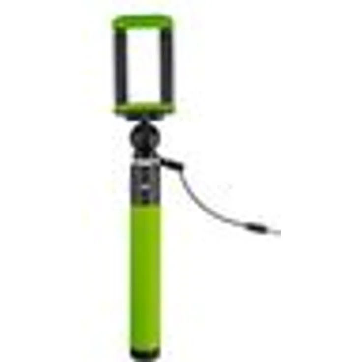 Caruba Selfie Stick Plug & Play grün