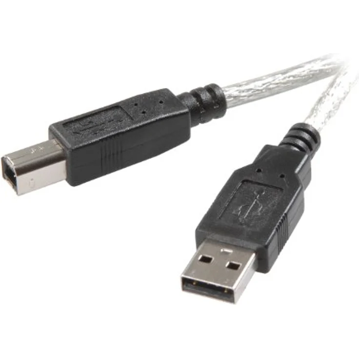 Vivanco USB 2.0 kompatibles Kabel, USB A Stecker <-> USB B Stecker 1.8 m