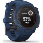 Garmin Instinct Solar Smartwatch GPS, Unisex, 45mm, Kunststoffgehäuse, Dunkelblau (010-02293-01)