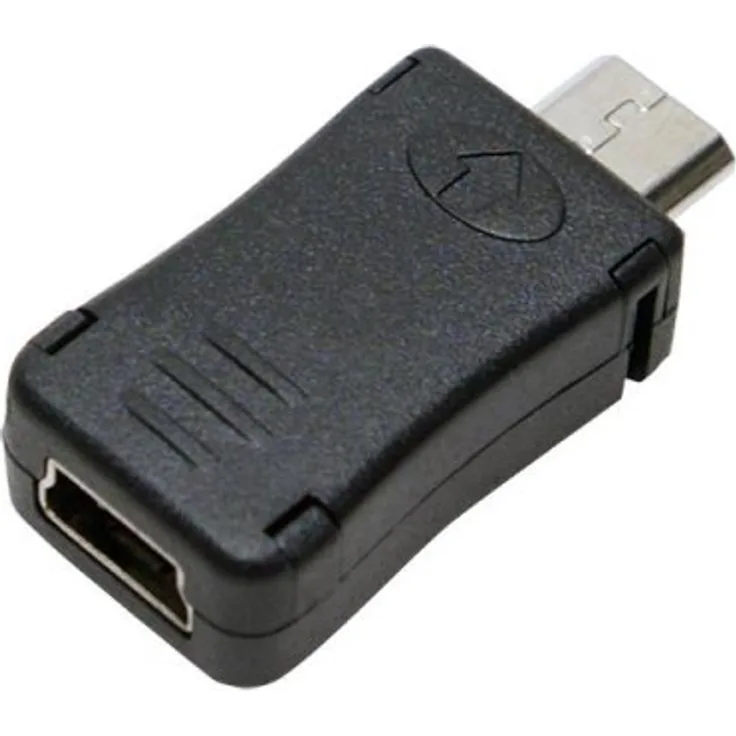 LogiLink - Adapter Mini USB Buchse auf Micro USB Stecker