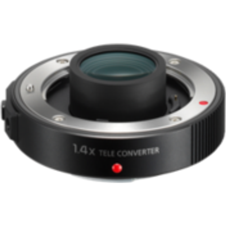 Lumix DMW-TC14E Telekonverter TC14 verlängert Brennweite des Leica 2.8-4.0-50-200 mm, Faktor 1,4 Schwarz