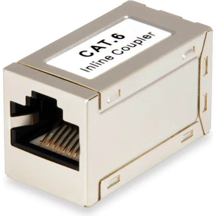 Equip RJ45 Kupplung 1-1 Cat6 geschirmt (121179)