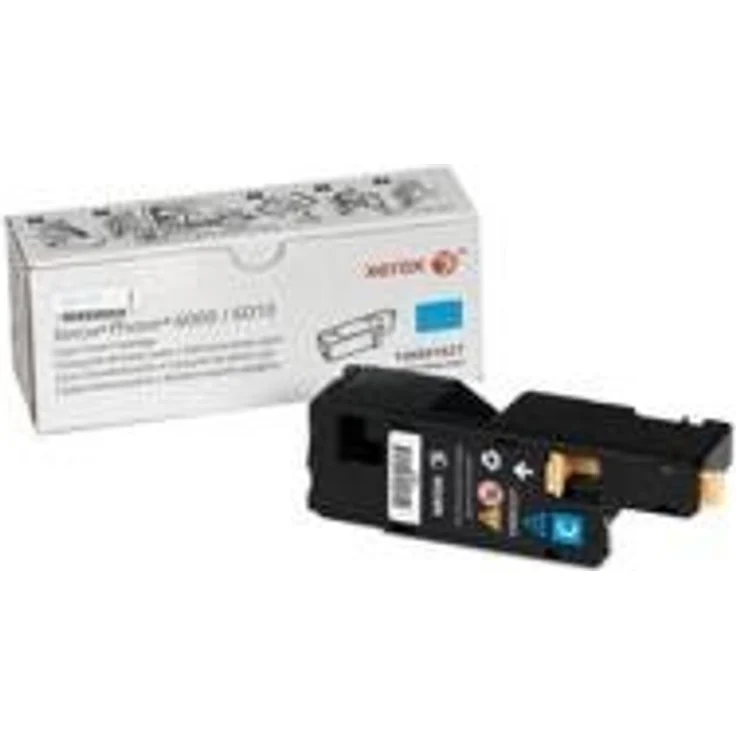 Xerox Phaser 6000/6010 / Workcentre 6015, Standard-Tonerpatrone Cyan (1.000 Seiten) (106R01627) – Bild 1