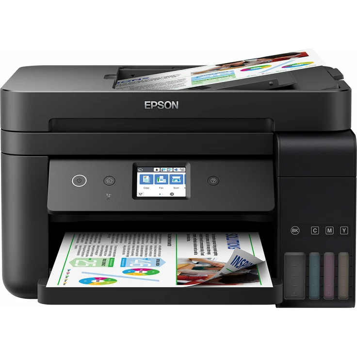 Epson EcoTank ET-4750 4-in-1 Tintenstrahl-Multifunktionsgerät (Drucker, Scanner, Kopierer, Fax) Auflösung: 1200 x 4800, USB, LAN, WLAN, Mobile Print, AirPrint, Wi-Fi Direct (C11CG19401) – Bild 6