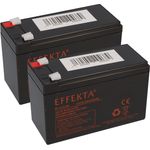 24V 2x 12V 9,5Ah Tante Paula Scooter Elektroroller Blei Akku AGM