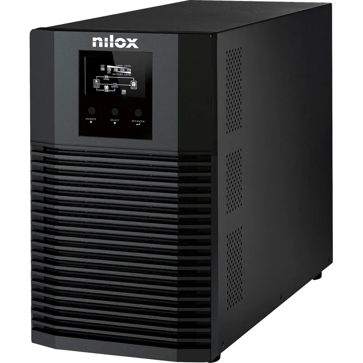 Nilox NXGCOLED456X9V2 UPS Online, 4500 VA-3150 W, LCD Display