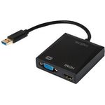 LogiLink Adapter USB 3.0 auf VGA-HDMI